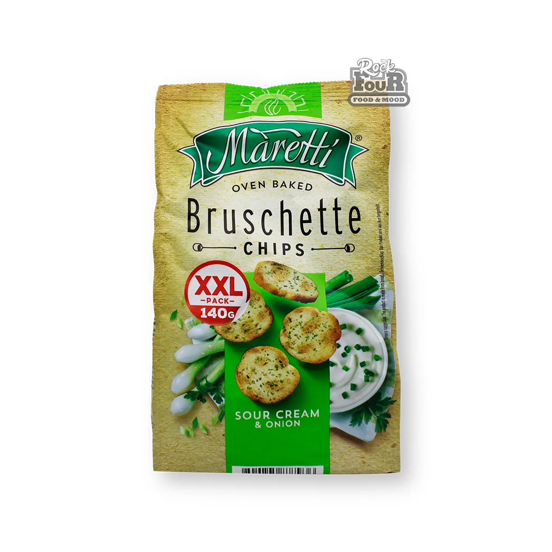 Bread slices "Maretti" with sour cream and onion flavor 140g